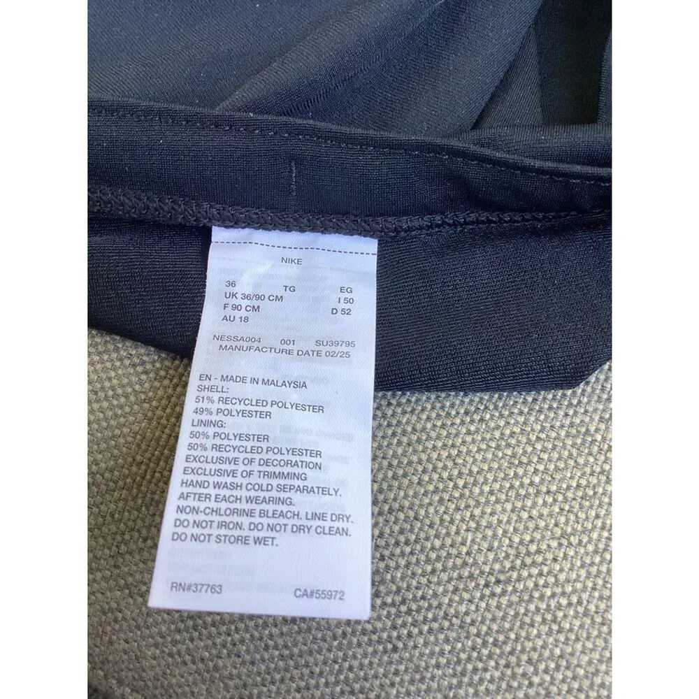 Nike Swim HydraStrong Essential Men's Brief, Black, Size 36,,NWOT